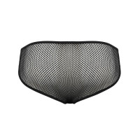 Мужские трусы со шнуровкой Passion 035 SLIP RICHARD S/M Black, экокожа, сетка