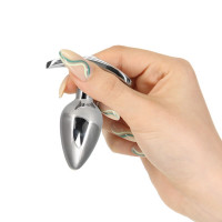 Анальная пробка Pillow Talk Sneaky Luxurious Stainless Steel Anal Plug с кристаллом Swarovski Анальная пробка Pillow Talk Sneaky Luxurious Stainless Steel Anal Plug с кристаллом Swarovski