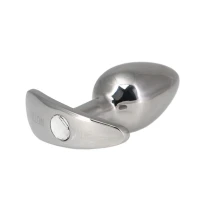 Анальна пробка Pillow Talk Sneaky Luxurious Stainless Steel Anal Plug із кристалом Swarovski — Переглянути зображення 2
