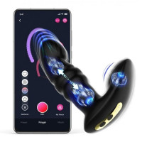 Смарт вибратор-пульсатор Fun Town Jive Black, имитация фрикций — Просмотреть изображение 5