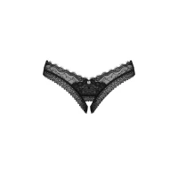 Трусики Obsessive Medilla crotchless thong XL/2XL — Переглянути зображення 3