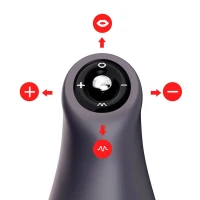 Мастурбатор Otouch AIRTURN 3, 6 режимів вібрації, 4 режими всмоктування, джойстик — Переглянути зображення 5