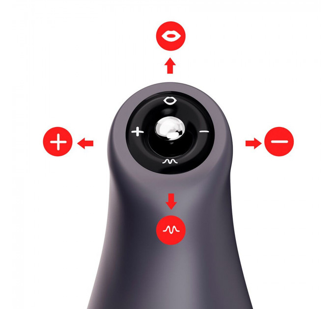 Мастурбатор Otouch AIRTURN 3, 6 режимов вибрации, 4 режима всасывания, джойстик