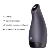 Мастурбатор Otouch AIRTURN 3, 6 режимів вібрації, 4 режими всмоктування, джойстик — Переглянути зображення 3