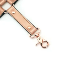 Хрестовина для фіксації Liebe Seele Rose Gold Memory Hog Tie, натуральна шкіра, рожеве золото — Переглянути зображення 5