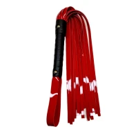 Лакований флогер Flirty ЕКО, червоний — Просмотреть изображение 1