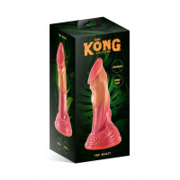 Фентезійний фалоімітатор Kong Silicone The Beast, довжина 21,4 см, діаметр 4 см