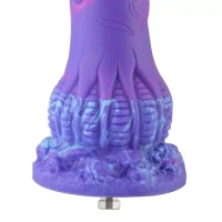 Фалоімітатор для секс-машин Hismith 7.48″ Silicone Dildo HSA140 Monster Series, система KlicLok — Переглянути зображення 5