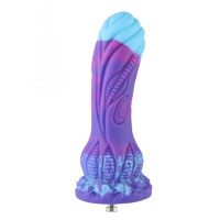 Фаллоимитатор для секс-машин Hismith 7.48″ Silicone Dildo HSA140 Monster Series, система KlicLok — Просмотреть изображение 6