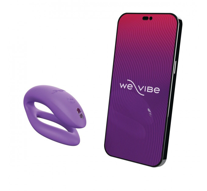 Смарт-вібратор для пар We-Vibe Sync O Light Purple, пульт ДК
