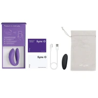 Смарт-вібратор для пар We-Vibe Sync O Light Purple, пульт ДК — Переглянути зображення 8