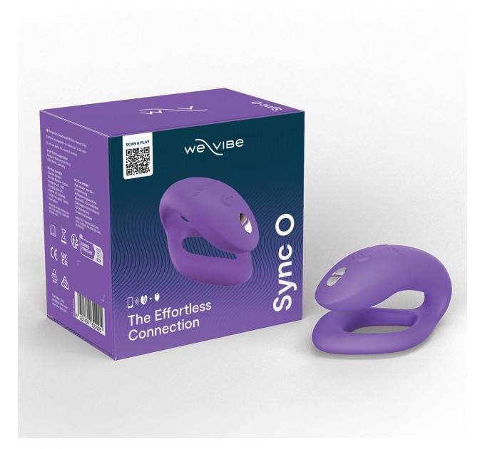 Смарт-вібратор для пар We-Vibe Sync O Light Purple, пульт ДК