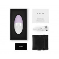 Музыкальный вибратор для клитора LELO SIRI 3 Calm Lavender, вибрации в ритме звуков без смартфона