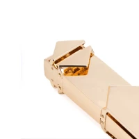 Регульована шльопалка LOCKINK Adjustable Slapper for Impact Play, коричнева, натуральна шкіра — Переглянути зображення 5