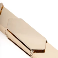 Регульована шльопалка LOCKINK Adjustable Slapper for Impact Play, коричнева, натуральна шкіра — Переглянути зображення 4