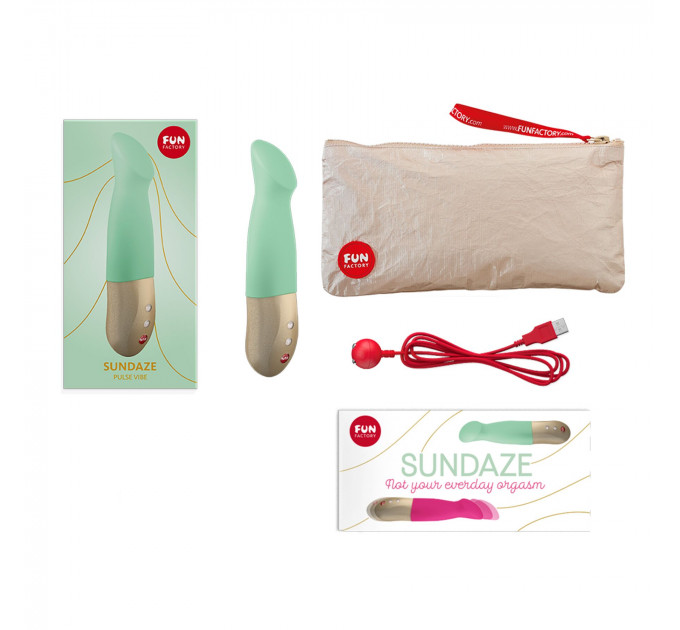 Вібратор-пульсатор Fun Factory SUNDAZE pistachio