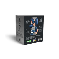 Мастурбатор с вибрацией Manwan SUB.ONE Stellar Blue — Просмотреть изображение 8