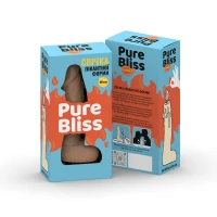Свічка у вигляді члена Pure Bliss BIG Brown 18 см — Просмотреть изображение 7
