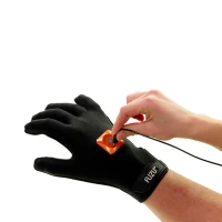 Віброрукавички (пара) FUZU Gloves Vibrating Massage Two Hands, 11 режимів — Просмотреть изображение 7