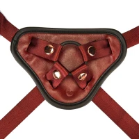 Трусики для страпона Liebe Seele Wine Red Strap-on Harness — Переглянути зображення 3
