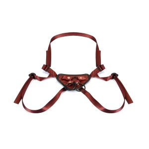 Трусики для страпона Liebe Seele Wine Red Strap-on Harness