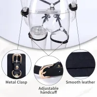 БДСМ-набір LOCKINK YEAHWOW Forced Nadu pose correction set — Переглянути зображення 5