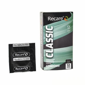 Презервативи Holographic Recare Classic Condoms 12 шт, класичні