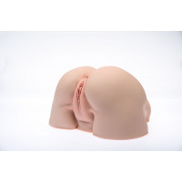 Мастурбатор-попка Naked Factory NICOLE, вагіна + анус, дуже реалістичний, наскрізний