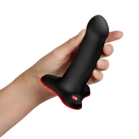 Фалоімітатор Fun Factory AMOR Black, довжина 14,6 см, діаметр 3,7 см, вигнутий — Переглянути зображення 10