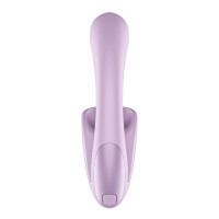Вагінально-кліторальний вібратор Satisfyer Tongue Expert з язичком — Переглянути зображення 4