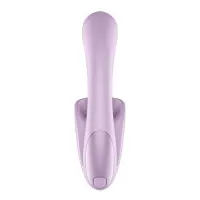 Вагінально-кліторальний вібратор Satisfyer Tongue Expert з язичком — Переглянути зображення 4