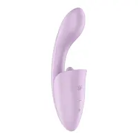 Вагінально-кліторальний вібратор Satisfyer Tongue Expert з язичком — Переглянути зображення 2