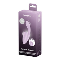 Вагінально-кліторальний вібратор Satisfyer Tongue Expert з язичком — Переглянути зображення 5