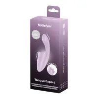 Вагінально-кліторальний вібратор Satisfyer Tongue Expert з язичком — Переглянути зображення 5