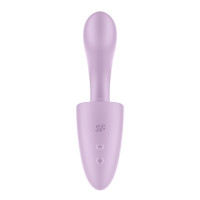 Вагінально-кліторальний вібратор Satisfyer Tongue Expert з язичком — Переглянути зображення 3