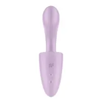 Вагінально-кліторальний вібратор Satisfyer Tongue Expert з язичком — Переглянути зображення 3