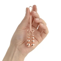 Затискач для клітора Rosy Gold - Clitoris Clamp - Subtle Weight — Переглянути зображення 8