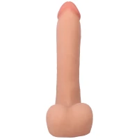 Фалоімітатор Doc Johnson The Realistic Cock ULTRASKYN - 9 Inch with Balls Vanilla — Просмотреть изображение 6