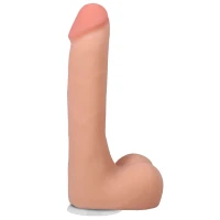 Фалоімітатор Doc Johnson The Realistic Cock ULTRASKYN - 9 Inch with Balls Vanilla — Просмотреть изображение 1