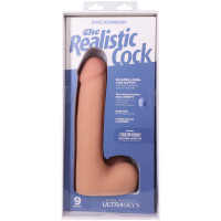 Фаллоимитатор Doc Johnson The Realistic Cock ULTRASKYN - 9 Inch with Balls Vanilla — Просмотреть изображение 10