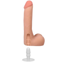 Фаллоимитатор Doc Johnson The Realistic Cock ULTRASKYN - 9 Inch with Balls Vanilla — Просмотреть изображение 6
