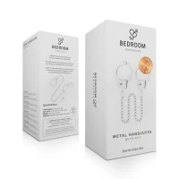 Наручники Bedroom Fantasies:Metal Handcuffs - Silver — Переглянути зображення 8
