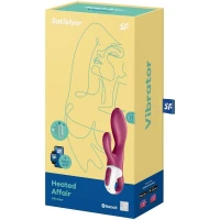 Смарт вібратор-кролик із підігрівом Satisfyer Heated Affair — Просмотреть изображение 4