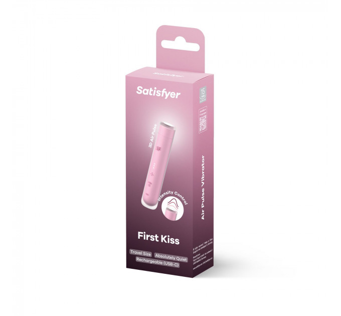 Вакуумный стимулятор Satisfyer First Kiss, технология 3D Air Pulse (повреждена упаковка!!!)