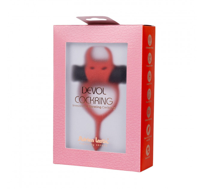 Эрекционное кольцо Devol Cockring с вибрацией