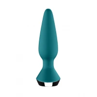 Анальна смарт-вібропробка Satisfyer Plug-ilicious 1 Petrol — Переглянути зображення 4