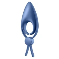 Ерекційне віброкільце-ласо з регулюванням розміру Satisfyer Sniper Blue — Переглянути зображення 2