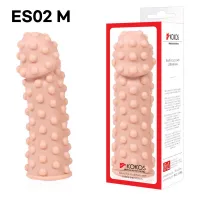 Насадка на член Kokos Extreme Sleeve ES.02 розмір M, потовщувальна, стимулюючий рельєф — Переглянути зображення 4