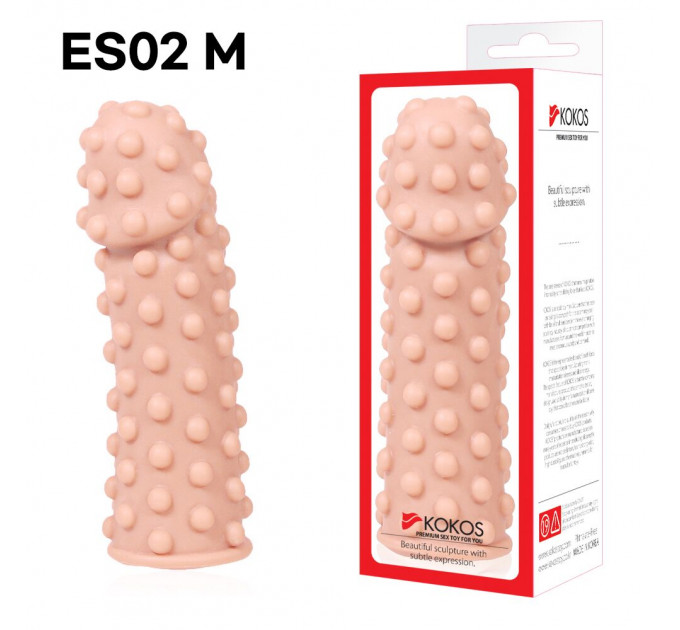Насадка на член Kokos Extreme Sleeve ES.02 розмір M