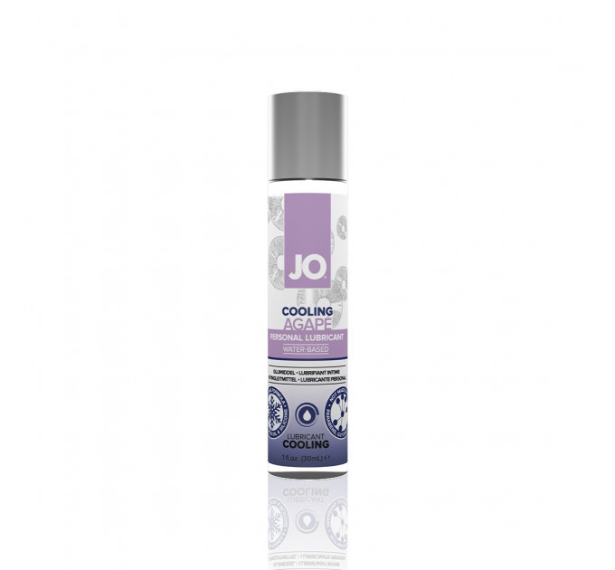 Охолоджувальна змазка JO AGAPE — COOLING (30 мл) без гліцерину, гліколю та парабенів